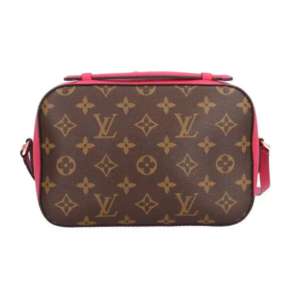 LOUIS VUITTON Shoulder Bag Cross Body Monogram canvas Saintonge used - Picture 3 of 7